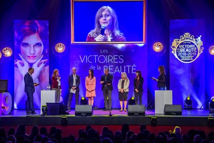 La cérémonie des Victoires de la Beauté 2018 au Casino de Paris