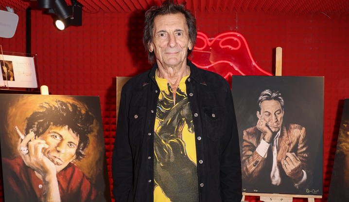 Ronnie Wood, No. 9 Carnaby, Londres, 5 juin 2025