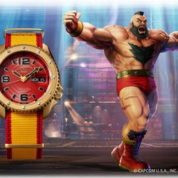 montre Seiko X Street Fighter V