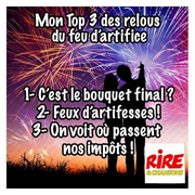 Blague : feu d'artifice de bétises ....