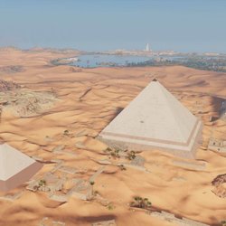 Les pyramides dans Assassin's Creed Origins