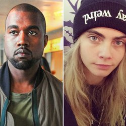 Kanye West et Cara Delevingne