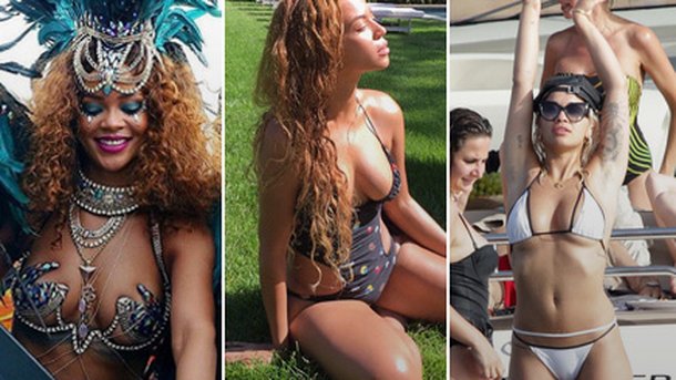 Rihanna, Beyoncé, Rita Ora : les photos de vacances de vos superstars NRJ!