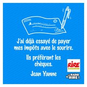 Jean Yanne s'y connaissait en impôts, on dirait ....