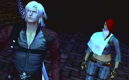 Dante et Lucia, héros jouables de Devil May Cry 2