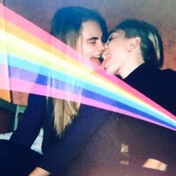 Miley Cyrus et Cara Delevingne