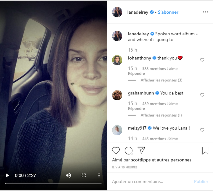 Lana Del Rey annonce la sortie de son nouvel album