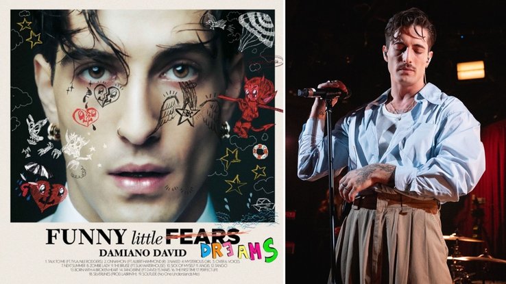 pochette de "Funny Little Dreams" / Damiano David