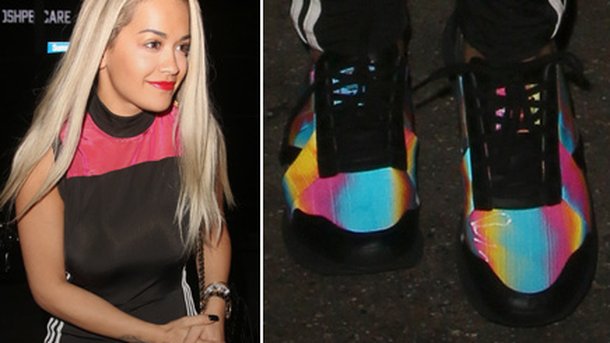 Rita Ora : allure sportive et toujours aussi colorée à Los Angeles