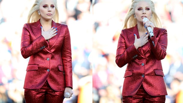 Lady Gaga : sa superbe interprétation de l'hymne américain pour le Super Bowl!