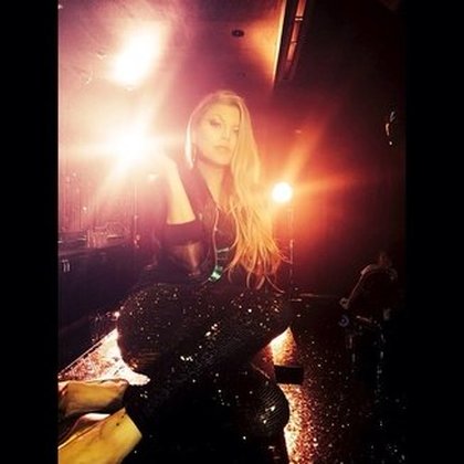 fergie: Spent my afternoon on a bar; what'd u do? @andylecompte @mr_nicolasbru @pattersean @tyron111 #party!
