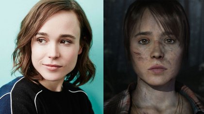 Ellen Page et Jodie Holmes (Beyond: Two Souls)