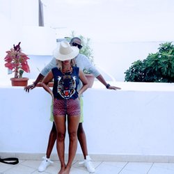 Beyoncé en vacances