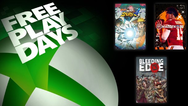 Xbox Free Play Days : Naruto Shippuden UNS 4, Bleeding Edge et deux autres jeux gratuits ce weekend !