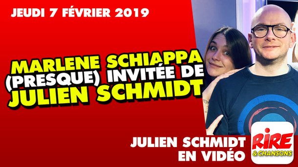 Marlène Schiappa, (presque) invitée de Julien Schmidt - Le top de l'actu sur Rire & Chansons