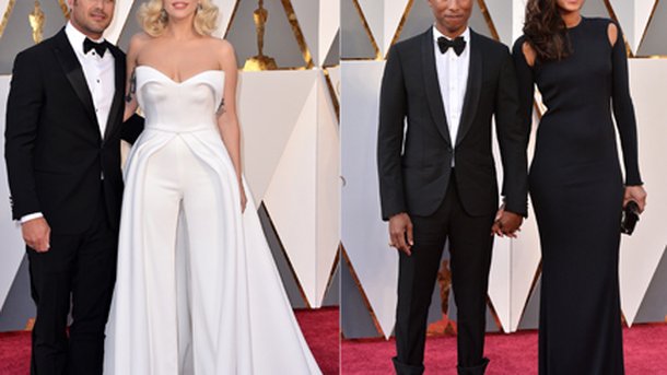 Lady Gaga, Pharrell, The Weeknd : les plus beaux looks des Oscars 2016!