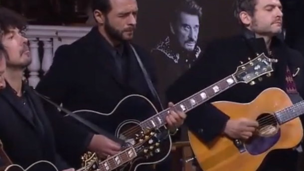 Johnny Hallyday : les chansons interprétées pendant la cérémonie