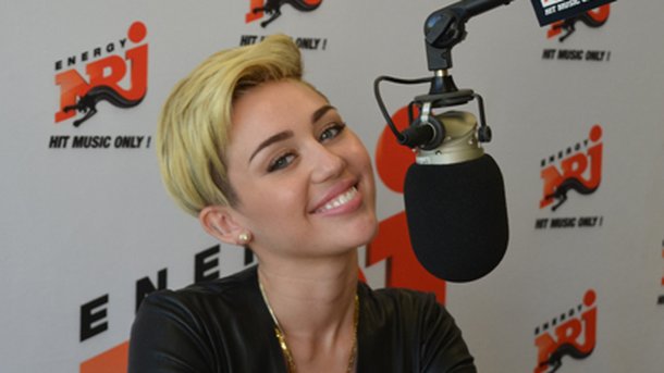 Miley Cyrus chez NRJ à Berlin !