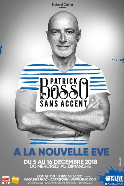 Patrick Bosso - sans accent - affiche 