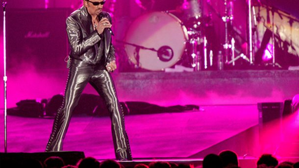 Cinq grands titres de Johnny Hallyday en vidéo