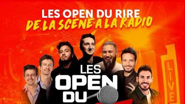 Emission - Rendez-vous le lundi 25 septembre  à partir de 20h pour l'Open du rire, en direct de l'Apollo Théâtre à Paris