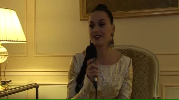 Katy Perry : "Si je gagne je miaulerai"