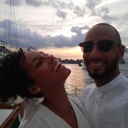 Alicia Keys et son mari Swizz Beatz