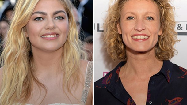 Louane félicitée par sa partenaire Alexandra Lamy