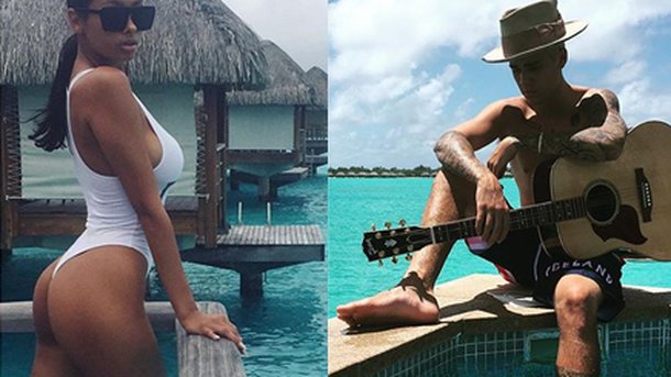 Justin Bieber et Jayde Pierce : c'est chaud à Bora Bora!