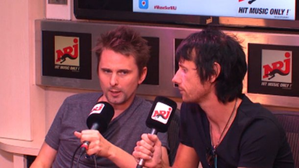 Muse : leur interview sur NRJ!