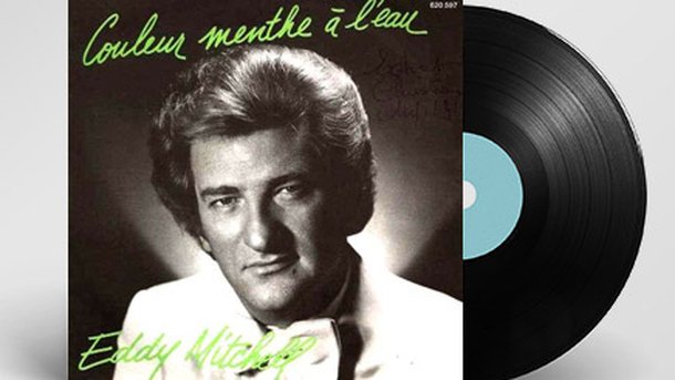 100% Vinyle : Couleur Menthe à l'eau - Eddy Mitchell