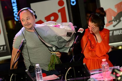 Selena Gomez à Paris chez Cauet