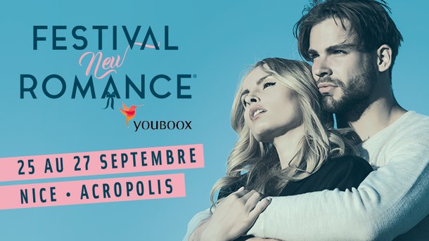 Festival New Romance®, du 25 au 27 septembre 2020 à Nice