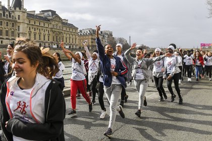 La Lycéenne Maif Run, Unss, Paris, 13 Mars 2019