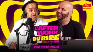 Booder invité de Cédric Cizaire dans l'Afterwork du Rire - Emission du lundi 19 octobre 2026