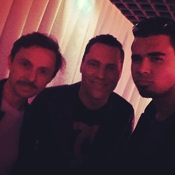 Nick van de Wall:On kiffe à Monaco à #NRJ avec mes potes tiesto& @MartinSolveig