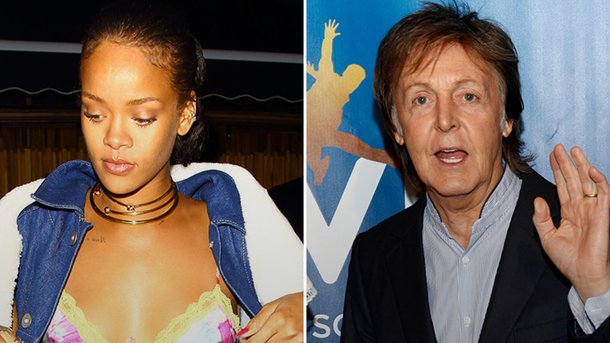 Rihanna rejoint Paul McCartney sur scène pour interpréter «FourFiveSeconds»!