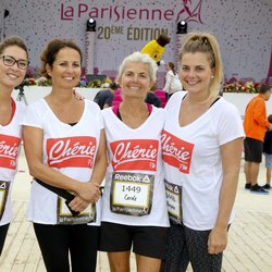 La team Fitnext/Chérie FM lors de la Parisienne