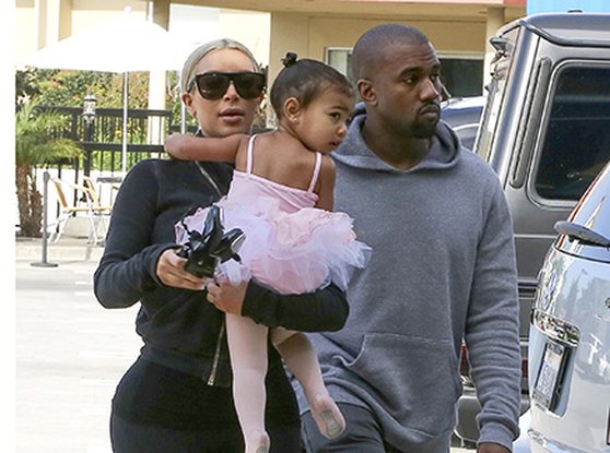 Kanye et North West