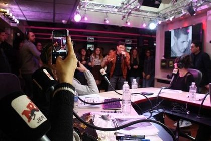 Nick Jonas chez Cauet sur NRJ