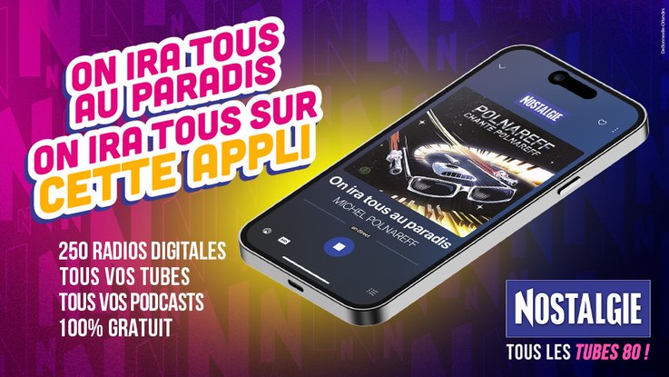 Téléchargez la nouvelle application Nostalgie