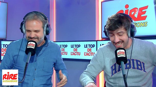 Patrick Chanfray et Vincent Piguet au standard de Rire & Chansons - Les réactions au discours d'Emmanuel Macron
