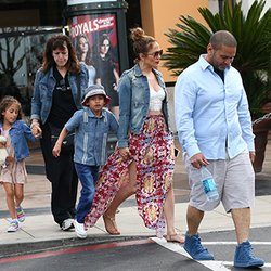 Jennifer Lopez et ses enfants