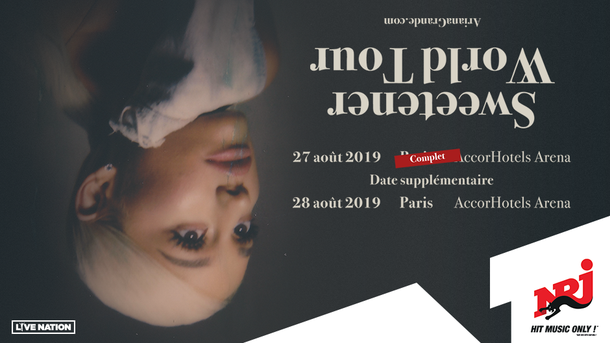 Ariana Grande en concert à Paris avec NRJ!