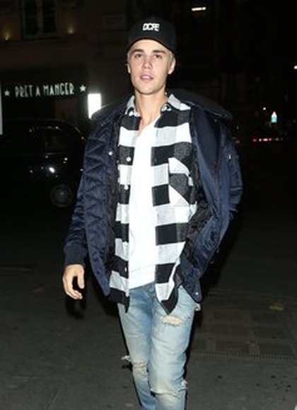Justin Bieber à Londres 
