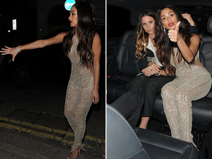 Nicole Scherzinger à Londres le 26 novembre 2016