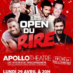Open du rire du 29-4-2019 - Avec Jérémy Lorca, Certe Mathurin, Brahms, Tristan Lucas, Daniel Rabier,  Laurent Barat