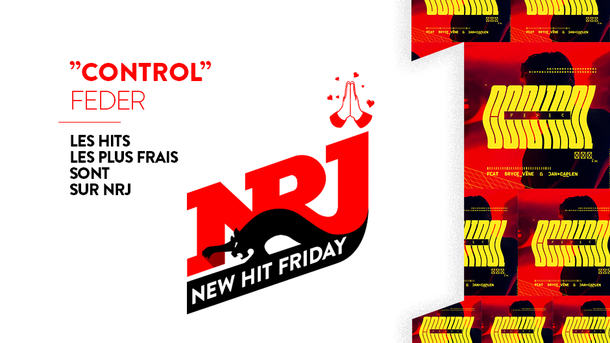 Feder fait son retour avec «Control» dans le New Hit Friday sur NRJ!