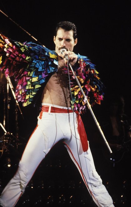 Freddie Mercury : un fan du blanc