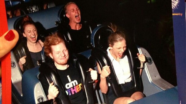 Taylor Swift s’éclate à Disneyland avec Ed Sheeran !